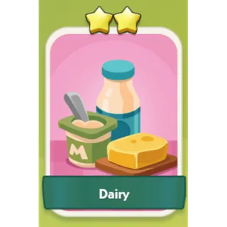Dairy 2⭐ Monopoly Go Sticker Set 11