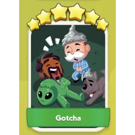 Gotcha 6⭐ Monopoly Go Sticker Set 19