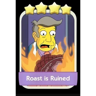 Roast is Ruined 4⭐ Monopoly Go Sticker