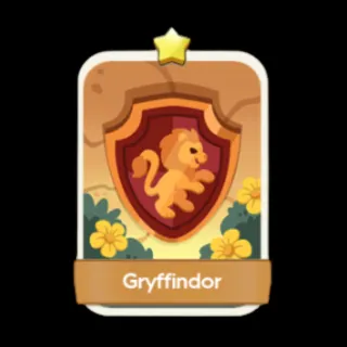 Gryffindor 1⭐ Monopoly Go Sticker