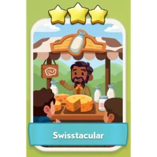 Swisstacular 3⭐ Monopoly Go Sticker Set 10