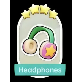 Headphones 4⭐ Monopoly Go Sticker