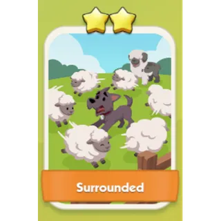 Surrounded 2⭐ Monopoly Go Sticker Set 5