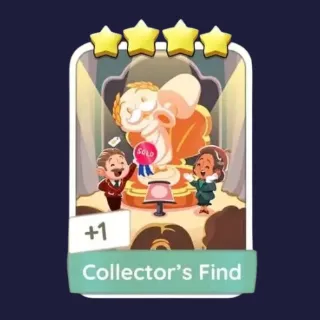 Collector's Find 4⭐ Monopoly Go Sticker