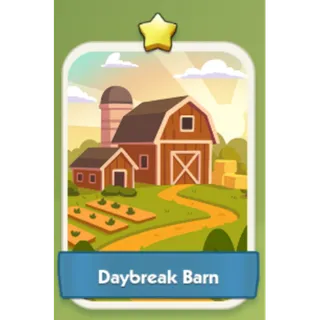 Daybreak Barn 1⭐ Monopoly Go Sticker Set 2