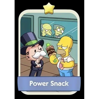 Power Snack 1⭐ Monopoly Go Sticker