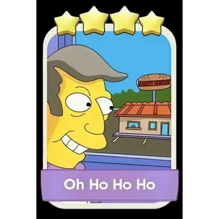 Oh Ho Ho Ho 4⭐ Monopoly Go Sticker