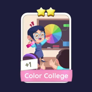 Color College 2⭐ Monopoly Go Sticker