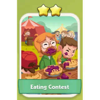 Eating Contest 2⭐ Monopoly Go Sticker Set 4