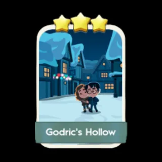 Godric's Hollow 3⭐ Monopoly Go Sticker