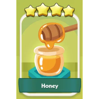 Honey 4⭐ Monopoly Go Sticker Set 11