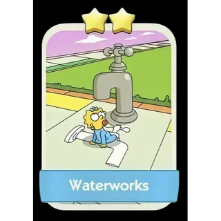 Waterworks 2⭐ Monopoly Go Sticker
