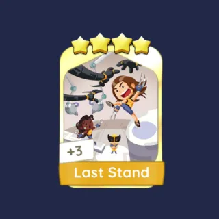 Last Stand 4⭐ Gold Sticker - Monopoly Go Golden Blitz