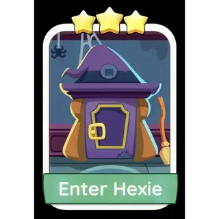 Enter Hexie 3⭐ Monopoly Go Sticker Set 15