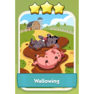 Wallowing 3⭐ Monopoly Go Sticker Set 15
