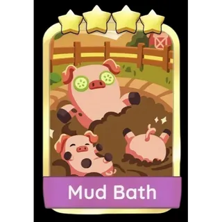 Mud Bath 4⭐ Monopoly Go Gold Sticker Golden Blitz