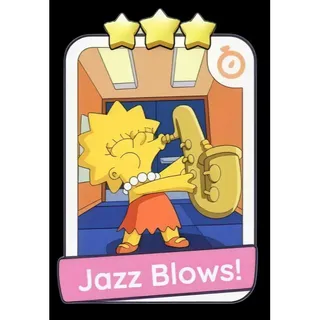 Jazz Blows 3⭐ Monopoly Go Sticker