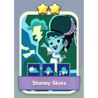Stormy Skies 2⭐ Monopoly Go Sticker Set 8