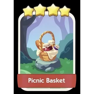 Picnic Basket 4⭐ Monopoly Go Sticker