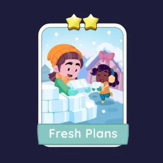 Fresh Plans 2⭐ Monopoly Go Sticker