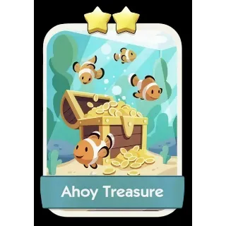 Ahoy Treasure 2⭐ Monopoly Go Sticker