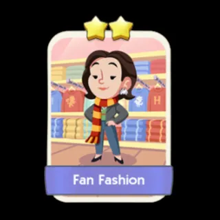Fan Fashion 2⭐ Monopoly Go Sticker