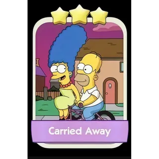 Carried Away 3⭐ Monopoly Go Sticker
