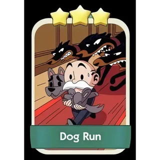 Dog Run 3⭐ Monopoly Go Sticker