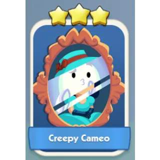 Creepy Cameo 3⭐ Monopoly Go Sticker Set 14