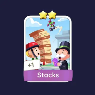 Stacks 2⭐ Monopoly Go Sticker