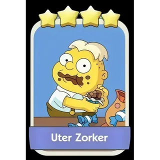 Uter Zorker 4⭐ Monopoly Go Sticker