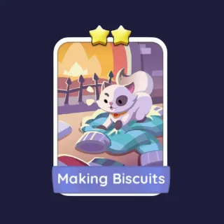 Making Biscuits 2⭐ Monopoly Go Sticker