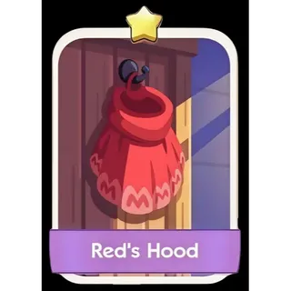 Red's Hood 1⭐ Monopoly Go Sticker