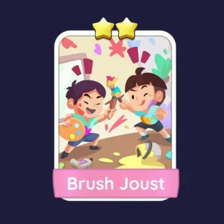 Brush Joust 2⭐ Monopoly Go Sticker