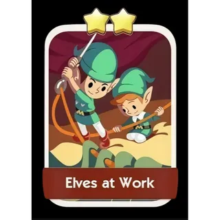 Elves at Work 2⭐ Monopoly Go Sticker