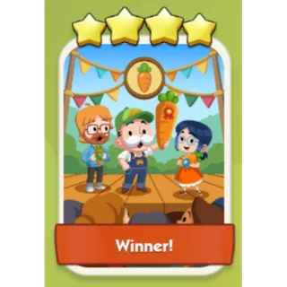 Winner 4⭐ Monopoly Go Sticker Set 14