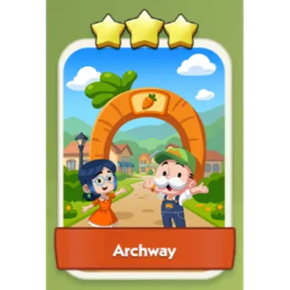 Archway 3⭐ Monopoly Go Sticker Set 14