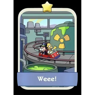 Weee 1⭐ Monopoly Go Sticker