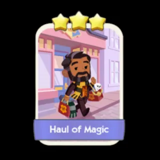 Haul of Magic 3⭐ Monopoly Go Sticker