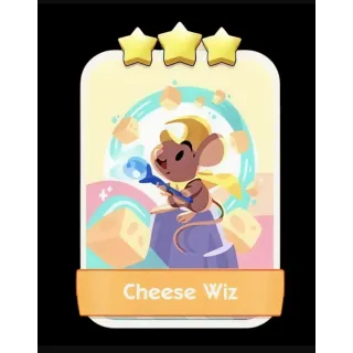 Cheese Wiz 3⭐ Monopoly Go Sticker