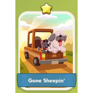 Gone Sheepin 1⭐ Monopoly Go Sticker Set 2