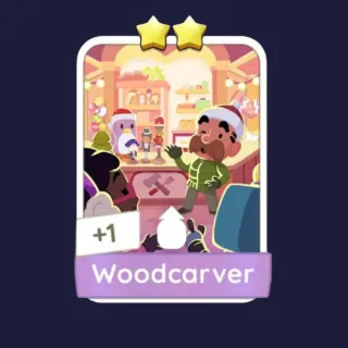 Woodcarver 2⭐ Monopoly Go Sticker