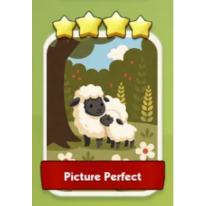 Picture Perfect 4⭐ Monopoly Go Sticker Set 16