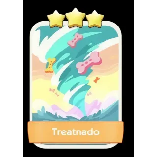 Treatnado 3⭐ Monopoly Go Sticker