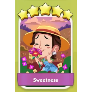 Sweetness 5⭐ Monopoly Go Sticker Set 18