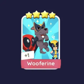 Wooferine 4⭐ Monopoly Go Sticker