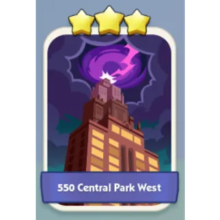 550 Central Park West 3⭐ Monopoly Go Sticker Set 12