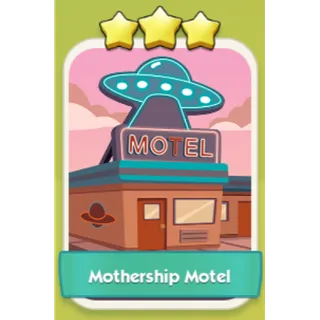 Mothership Motel 3⭐ Monopoly Go Sticker Set 8