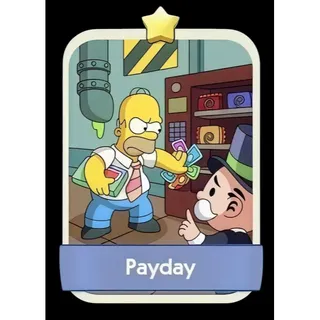 Payday 1⭐ Monopoly Go Sticker