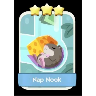Nap Nook 3⭐ Monopoly Go Sticker